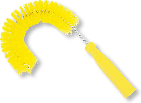 SPARTA Plastic Hook Dusting Brush, 11.5 Inch Length for Cleaning Curved Drains and Pipes
