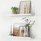FLYJOE Picture Ledge Shelf, Floating Shelves Set of 2, 24 Inches Nursery