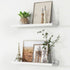 FLYJOE Picture Ledge Shelf, Floating Shelves Set of 2, 24 Inches Nursery