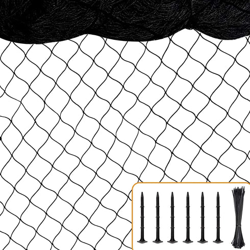 BSTPCOO Chicken Netting 25'x25' with 1" Mesh Nylon Bird Netting for Chicken