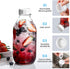 2 Pack 32 OZ 2 2 2 Glass Milk Bottles with Pour Spout Lids & Nut Milk Bags & Airtight Caps, Reusable Glass Bottles