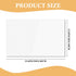 15.8 23.6 Inch, 1.5mm Trimmed Occasion(2 Nightstand Protector, Clear Plastic Table Cover Protector x Thick Rectangle