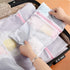 Zipped Lingerie Washing Bag, Laundry Machine Mesh Clothes Socks Bra Underwear Bags for Home Use (Fine mesh 30*40cm)