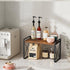 Giikin Countertop Shelf Organizer - Retro Style Cabinet Shelf for Pantry, Kitchen, Bathroom, 15.7 Inches