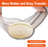 Silicone Bread Sling Oval- Non-Stick & Easy Clean Reusable Oval Silicone Baking Mat for dutch oven. With Long Handles Sourdough Bread Baking mat tools supplier Liner, 2 pcs Gray by Angadona