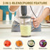 La Reveuse Handheld Immersion Blender, 3 in 1, 300 Watts with Whisk, Mixing Beaker, Food Chopper Attachments