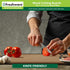 Wood Cutting Board with Juice Grooves, Dishwasher Safe, Medium Cutting Board, 14.6 x 11-inch