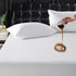 TASTELIFE Queen Mattress Protector, Waterproof, Breathable & Noiseless, Deep Pocket, White