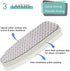 Dalykate 15x54 Ironing Board Cover and Pad with Elastic Edge, Scorch and Stain Resistant Thick Padding, 4 Fasteners