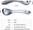 Heavy Duty Ice Cream Scoop, Commercial Antifreeze-Metal Scoop with Hook, Professional Easy-Grip Unbreakable (Silver)