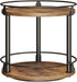 YATINEY Lazy Susan Organizer, Rotating Spice Rack, 2 Tier Spice Turntable Organizer,