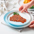Vkinman 4Pcs Artificial Lifelike Steak Fake Cooked Roast Beef Simulated Food Steak Meat Model for Kitchen Home Market