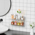 2 Bedroom,Room,15 Inch Pcak Clear Acrylic Shelves for Bathroom Wall Shelf & Organizer,Invisible Floating Shelves & Wall