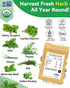 Hydroponics(8-Pod) Gourmet Herb Seed Pod Kit Compatible with AeroGarden, idoo, Ahopegarden, Gardencube with Basil