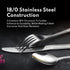 New Star Foodservice 58222 Slimline Pattern Iced Tea Spoon, 7.5-Inch, 18/0 Stainless Steel, Set of 12