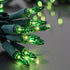 Holiday Pride 100 Count 24 St Patricks Day Lights - Green Christmas Tree Lights with Green Wire - - Ft - Indoor/Outdoor