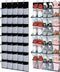 Windyun 2 Pcs 70 Large over The Door Shoe Organizer Hanging Shoe
