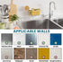 TAILI Sponge Holder for Kitchen Sink with Strong Suction Cup, Rustproof Aluminum Sink Caddy for Sponges, Brushes