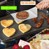 Wooden Metal Spatulas 2Pcs, HaSteeL Professional Griddle Spatula Tools Set for BBQ Grilling, Indoor & Outdoor