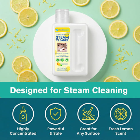 20X 2.64 (1 Pack 16.9 FL.oz, 1:20) Highly Scented Fragrance Steam Mop Solution Concentrated Makes Gallon Formula