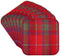 3dRose Traditional Red Tartan Pattern-Scottish Plaid with Green and Blue Checks-Soft Coasters, Set of 8