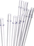 Dakoufish 11 Inch Clear Reusable Plastic Drinking Straws - Set of 12 Pcs for 24oz 30oz 40oz Mason Jar Tumblers with