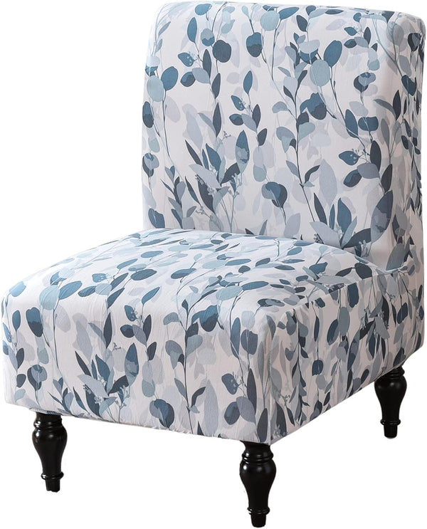 Armless Accent Chair Cover Slipcover, Stretch Chair Slipper Super Fit Armless Chair