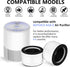 A16-2 Replacement Filter Compatible with AUTUCU A16-2 Air Clean Purifier 3-IN-1 H13 True HEPA Filter, Part# A16-2, 2 Pack.
