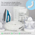 50pcs Disposable Thickened Small Appliance Dust Covers, Clear Plastic with Elastic, Oil Dust Proof for Blender, Air