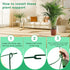 3 Pack (10" 17" Tomatoes,Rose,Astilbes,Vine HiGift Peony Cages Support Stakes Ring for Garden, Round Plant Support