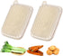 HAGBOU Vegetable Brush, 2 PCS Vegetable Brush Scrubber for Fruits, Potato Scrubber Potato
