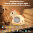 Alarm Clock with Night Light for Kids with Sleep Training and Sound Machine, Rechargeable Silicone Lamp OK to Wake