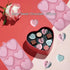 Valentine's Day Silicone Molds, 2PCS Large 3D Diamond Heart Shape Chocolate Molds for Baking