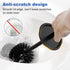 Set304 Toilet Brush and Holder Stainless Steel Heavy Duty Toilet Bowl BrushRemovable Inner Bowl and Splash