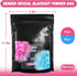 2 Pack 4 lbs POPUPARTY Black-out Gender Reveal Powder- Blue Powder Perfect for Baby Gender Reveal, Car Burnout, Color