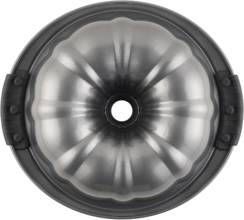 Anolon Advanced Nonstick Fluted Mold Baking Pan, 9.5 Inch, Carbon Steel, Gray