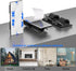 30PCS XHF Black Hooks for Outdoor String Lights Clips, Heavy Duty Adhesive with Holes and Screws, for Hanging Christmas