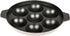 Appam Patra Paniyaral Non-Stick Paniyaram Pan with Stainless Steel Lid, 7 Balls