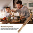 Spurtle for Sourdough Starter - Wooden Kitchen Utensils for Spreading, Cooking, Mixing, NonStick Cookware