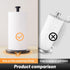 VEHHE Black Stainless Steel Paper Towel Holder Countertop with Weighted Base and Suction Cups for Kitchen Bathroom
