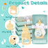 24-Pack Baby Shower Favor Bottle Openers - Blue Souvenirs and Decorations
