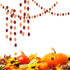 Fall Bridal Shower Decorations, Thanksgiving Decorations, Burgundy Champagne Orange Fall In Love Banner for Engagement
