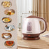 Aigostar Small Electric Kettle, 1L Portable Tea Kettle, 1100W with Automatic Shut-Off, BPA-Free (Brown)
