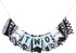 Rweseo Two Fast Birthday Party High Chair Banner - Racing High Chair Banner,