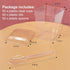 GGYKJSK 50-Pack 5oz Dessert Cups with Lids, Plastic Parfait/Pudding Cups, Small Plastic Containers with Spoons
