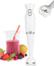 COMMERCIAL CHEF Immersion Blender, Hand Blender with Stainless Steel Blades, Quiet Motor, Electric Mini Blender for