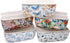 2 Countertop Compartments Ceramic Sponge Holder for Kitchen Sink, Cute Floral Dish Sponges Holder Soap Sink Organizer