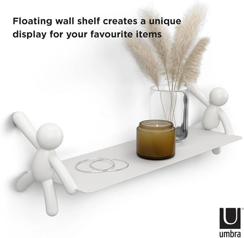 Umbra Buddy Floating Wall Shelf - Stylish and Functional Home Decor