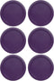 Replacement Lid for Pyrex 6" Purple Storage Plastic Cover 4 Cup Bowl 7201-PC (6-Pack)