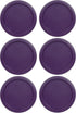 Replacement Lid for Pyrex 6" Purple Storage Plastic Cover 4 Cup Bowl 7201-PC (6-Pack)